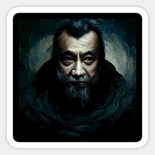 Confucius | Dark Portrait Sticker